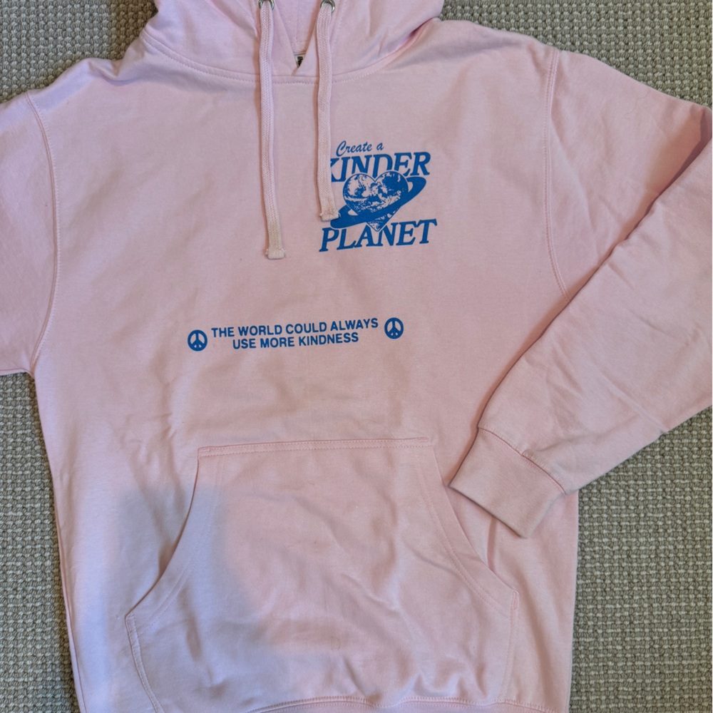 Pink Kinder Planet Hoodie
